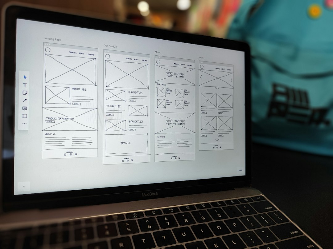 Web application user interface and dashboard